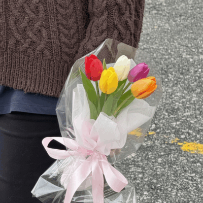 Tulips (Special Price): Double With Plastic