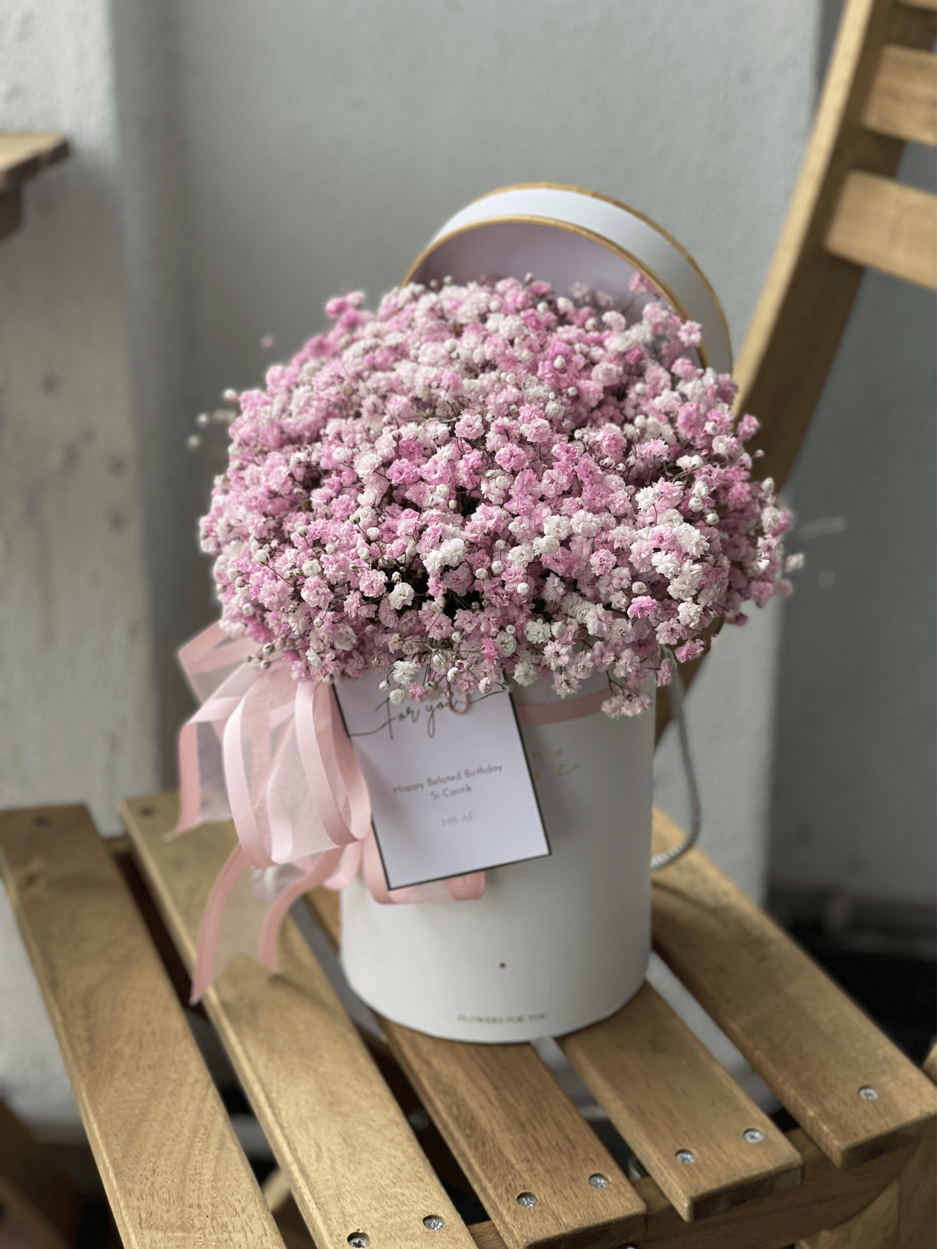 Stardust Hatbox