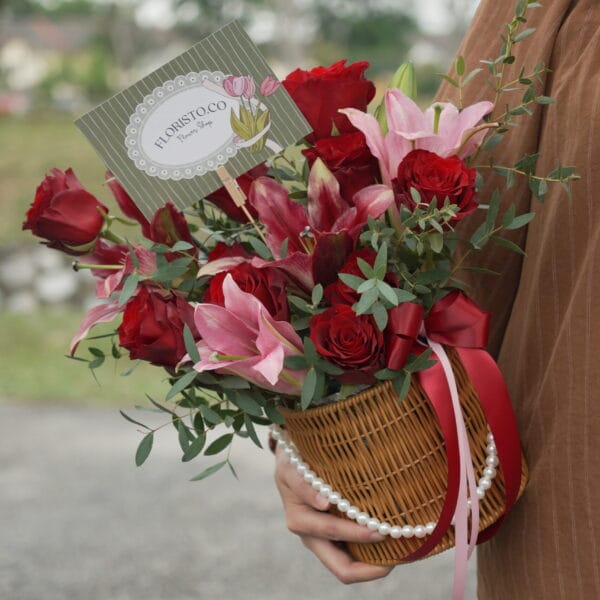 Rustic Romance Basket